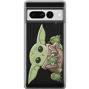 ERT GROUP Coque de téléphone portable pour Google PIXEL 7 PRO Original et sous licence officielle Star Wars motif Baby Yoda 014 parfaitement adapté à la forme du téléphone portable, coque en TPU