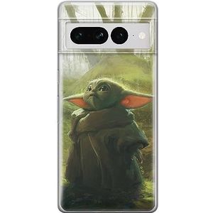 ERT GROUP Coque de téléphone portable pour Google PIXEL 7 PRO Original et sous licence officielle Star Wars motif Baby Yoda 017 parfaitement adapté à la forme du téléphone portable, coque en TPU