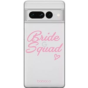 ERT GROUP Mobiele telefoonhoes voor Google Pixel 7 Pro origineel en officieel gelicentieerd Babaco Bride Squad 001 patroon perfect passend bij de vorm van de mobiele telefoon, gedeeltelijk bedrukt