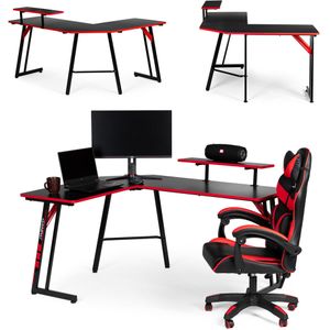 Gaming bureau - hoekbureau - 150x120x73 cm