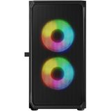 Case Logic - Concept Portos - Mini ATX Behuizing - Zwart - Glas