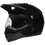 IMX RACING MXT-01 Offroad motorhelm, 2 schaalmaten en 3 EPS-maten, glas met uv-filter en zonneklep, uitneembare binnenvoering