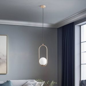 Jupiter Samba hanglamp, 1-lamp, beige/wit