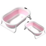 Ruimtebesparend Opvouwbaar Babybad - Roze - Compact Opbergbaar