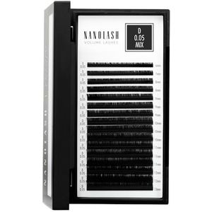 Nanolash Volume Lashes Nepwimpers 0.05 D 6-13mm 1 st