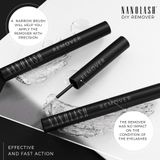 Nanolash - DIY Remover - Wimper Verwijdering - Effectieve Actie - Eenvoudig in Gebruik