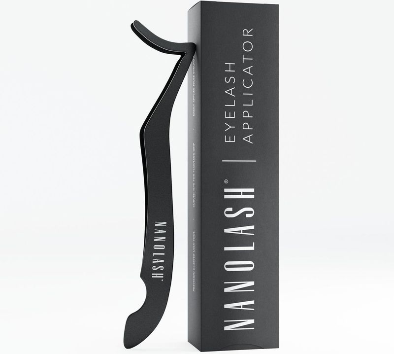 Nanolash - Eyelash Applicator - Zwart - Ergonomisch Ontwerp