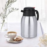 Thermoskan - Zilver - 1800 ml - Dubbelwandig - Isoleerkan - Koffiekan