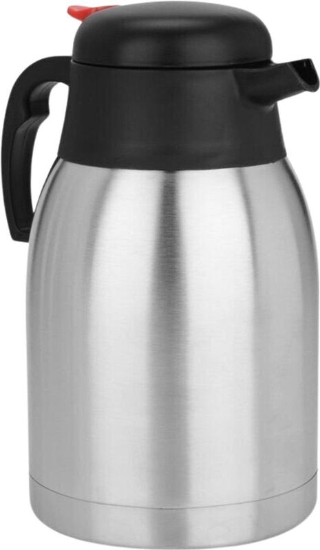 Thermoskan - Zilver - 1800 ml - Dubbelwandig - Isoleerkan - Koffiekan