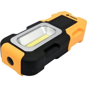 Mini werklamp op batterijen- Led draagbare looplamp met haak en magneet