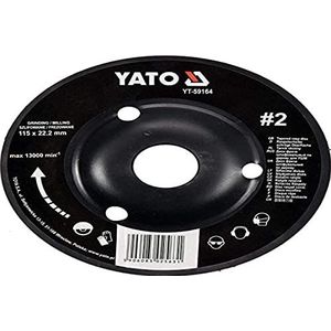 Yato Professionele raspschijf voor haakse slijper, keuze uit 115 mm 125 mm slijpschijf houtschijf Flex houtkunst (115 mm nr. 1)