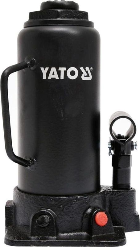 Yato YT-17005, Auto, 12000 kg, Hydraulischer Wagenheber, 23 cm, 46,5 cm, Schwarz