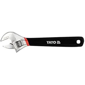 YATO verstelbare moersleutel 200mm rubber handvat (YT-21651)