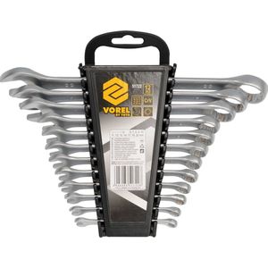 VOREL - 12-delige - Combinatiesleutelset - 6-22 - mm