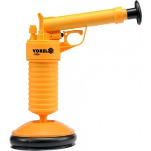 VOREL Afvoer Ontstopper/ Ontstoppingspistool - Tips van 6,3 en 13,5cm