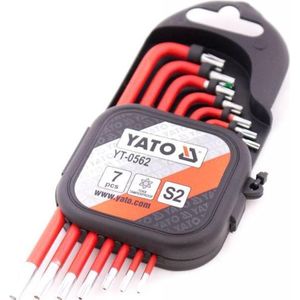 Yato - Torx Stiftsleutelset - 7-Delig - Gereedschapshouder
