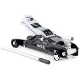 YATO Vloerkrik - Hydraulisch - 2 Stuks - Hefvermogen 2 Ton - Verstelbare Hoogte 89-359 mm