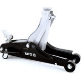 YATO Vloerkrik - Hydraulisch - 2 Stuks - Hefvermogen 2 Ton - Verstelbare Hoogte 89-359 mm