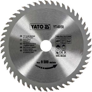 Yato YT-6058 cirkelzaagblad 160 x 48 x 20 mm