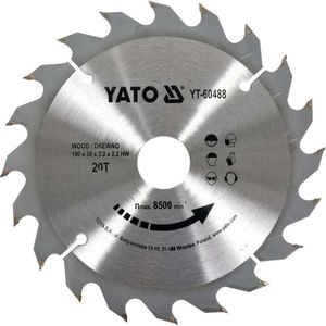 YATO Cirkelzaagblad Ø185 mm - 18 T - binnendiameter 20 mm