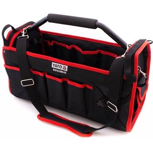 YATO Gereedschapstas 49x23x28 cm zwart