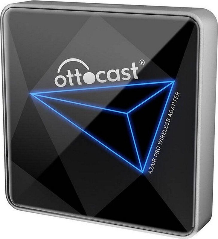 Ottocast - A2-AIR PRO - Draadloze Adapter - Zwart - Bluetooth 5.0