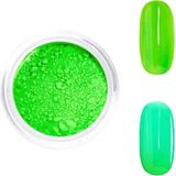 DRM Nageldecoratie Poeder UV Neon Groen #02