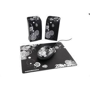 MODECOM - MC-Starter Luidspreker - USB - Zwart - 2 x 0,5W