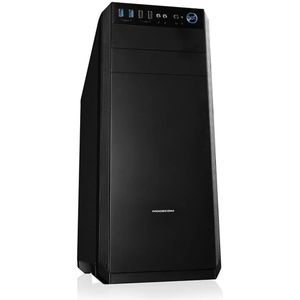 ATX Semi-toren doos Modecom OBERON PRO LE Zwart