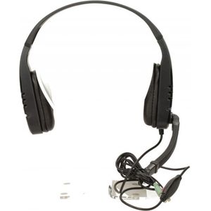 Modecom MC-823 Ranger Hoofdtelefoon Hoofdbandaansluiting Zwart, Rood (ANC, Bedraad), Koptelefoon, Zwart, Rood