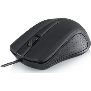 Modecom - M-MC-00M9-100 - Optische Muis - Zwart - Materiaal: Kunststof