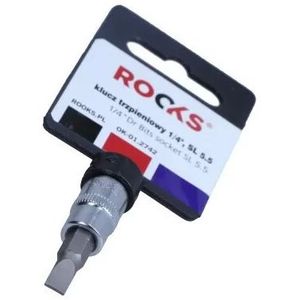 Rooks Bit Dop 1/4&Quot;, Plat 5.5