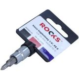 Rooks - PZ Dop - 1/4 Inch - Standaard - Garantie 2 Jaar