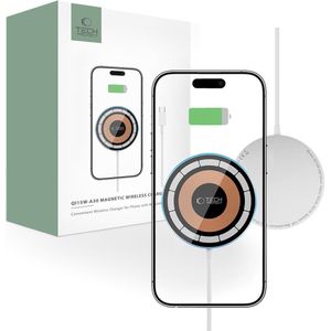 Tech-Protect - QI15W-A30 - Draadloze Oplader - Zwart - Geschikt voor Magsafe