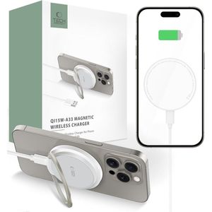 Tech-Protect - QI15W-A33 - Oplader - Zwart - ABS en Zinklegering