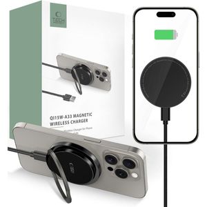 Tech-Protect - QI15W-A33 - Draadloze Oplader - Zwart