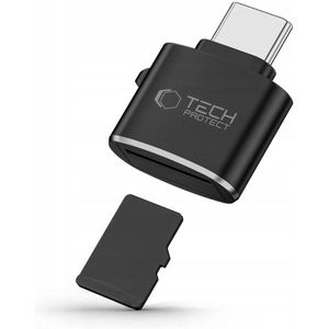 Tech-Protect - Ultrabost - Geheugenadapter - Zwart - Type-C