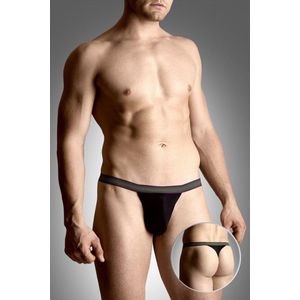 Softline - Heren G-String - Sexy Mannelijke G-String - M/L - Zwart