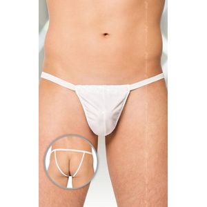 SoftLine Collection - Sexy jockstrap met wetlook wit S t/m L