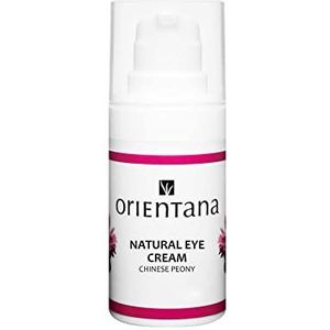 Orientana Complex BIO EYE CREAM Regenererend en verjongend met pioenroos extract - 99% natuurlijk, 100% veganistisch, verjongt duidelijk de tere huid onder de ogen, 15 ml