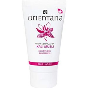 Orientana - Kali Musli Natural Enzymatic Face Scrub | Anti-roodheid behandeling | Veganistische zachte gezichtscrème voor vrouwen | Huid exfoliërend, hydraterend en regenererend