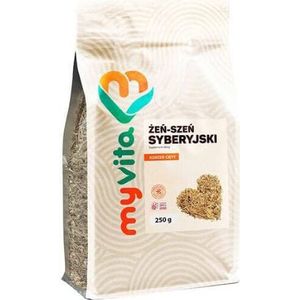 Siberische ginseng wortel gesneden 250g MyVita