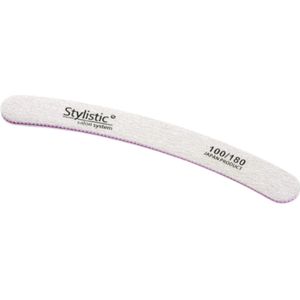 Stylistic vijl 100/180 Banaan vorm zebra