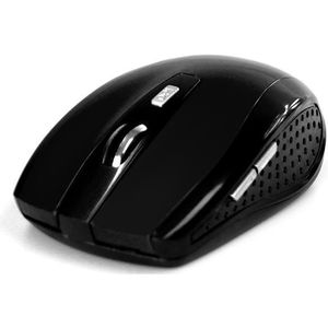 Media-Tech RATON PRO - draadloos optical mouse, 1200 cpi, 5 buttons, kleur zwart