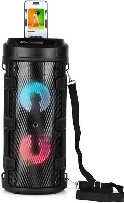 Media Tech - PartyBox KEG BT MT3165 V2.0 - Bluetooth-luidspreker - Zwart