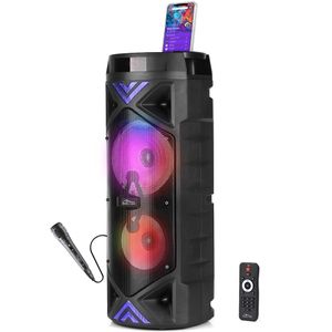 Media-Tech - FUNBOX KEG PRO - Draagbare Luidspreker - Zwart - Bluetooth 5.0 - 50W RMS