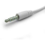 Media-Tech - MT3604 - Koptelefoon - Wit - Bedraad - Stereo met Microfoon