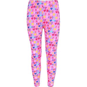 Roze meisjeslegging met kleurrijke letters Peppa Pig