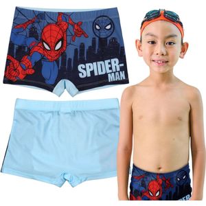 MARVEL - Spider Man - Jongenszwembroek - Blauw - Sneldrogende Stof