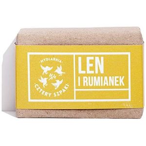 Lijnzaadolie - Flax and Camomile Bar - Zeep - Zonder Geur - 100g